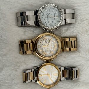 3 Michael Kors watches